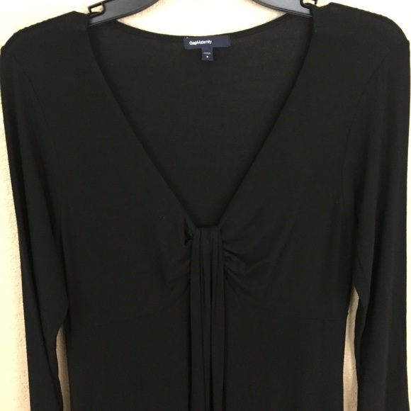 SALE
Gap Maternity Sm Black Long Sleeve Dress H33 - Picture 2 of 6